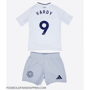 Leicester City Jamie Vardy #9 Tredjetrøje Børn 2024-25 Kortærmet (+ Korte bukser)